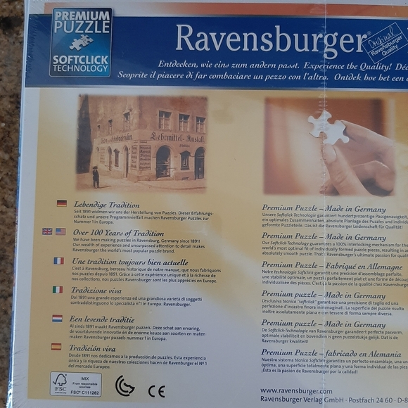 RAVENSBURGER PUZZLE. - Picture 7 of 10